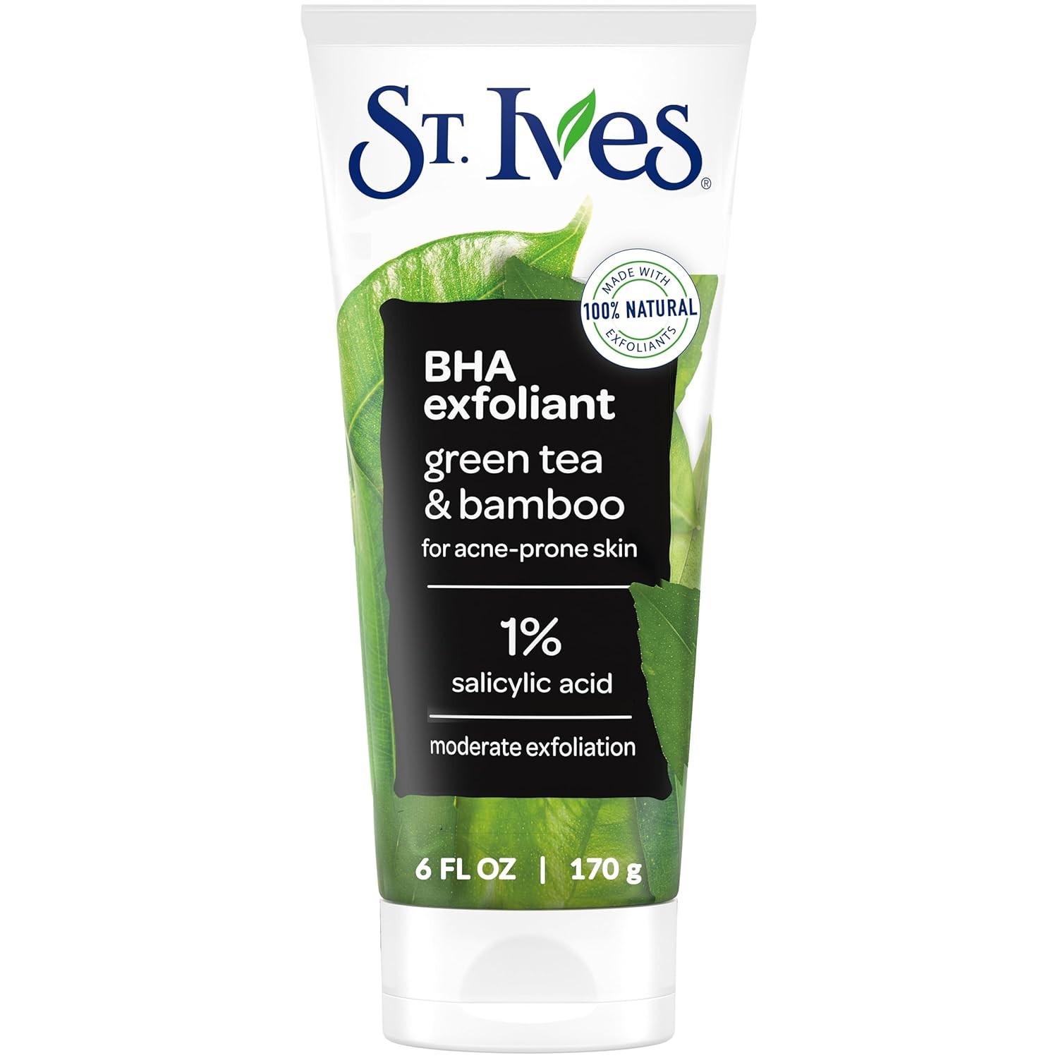 St. Ives Blackhead Clearing Face Scrub,Clears Blackheads & Unclogs Pores,6 oz.