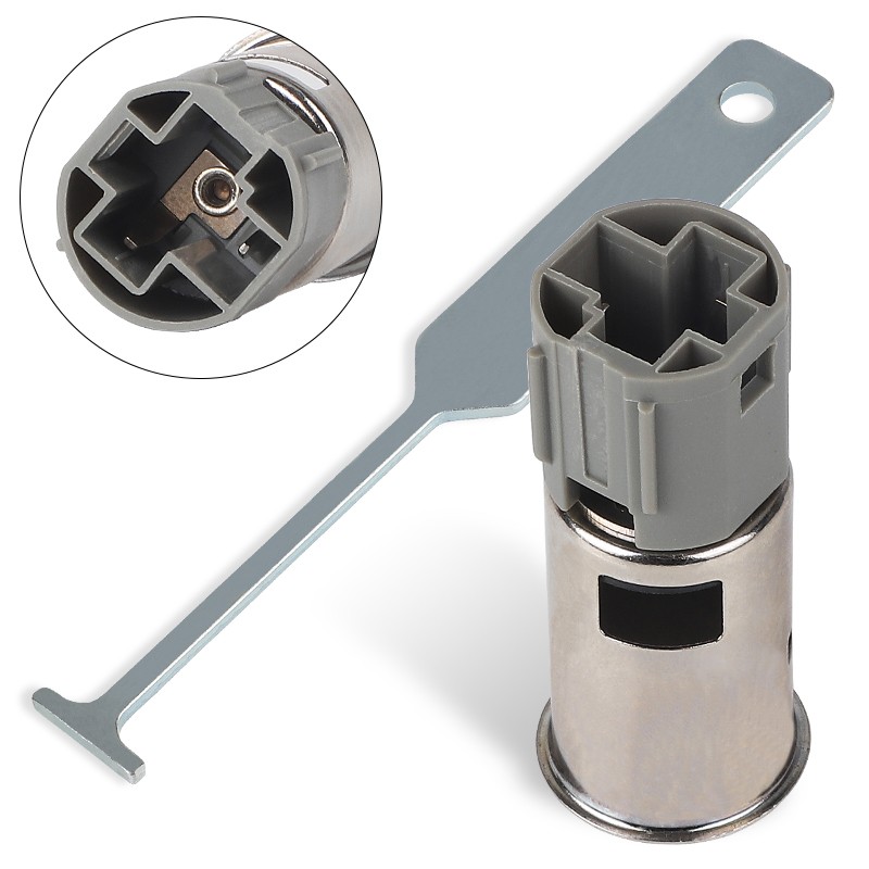 12V Lighter Auxiliary Power Outlet Socket Tool For Dodge Ram 1500 2500 Charger