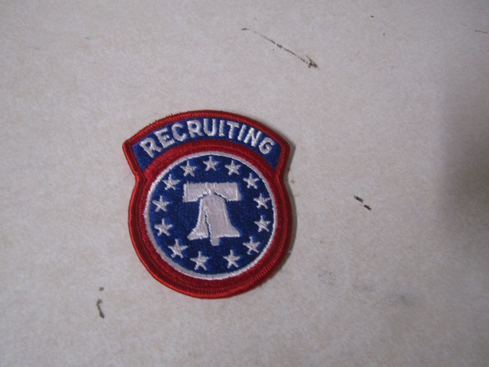 MILITARY PATCH SEW ON COLORED US ARMY RECRUITING COMMAND