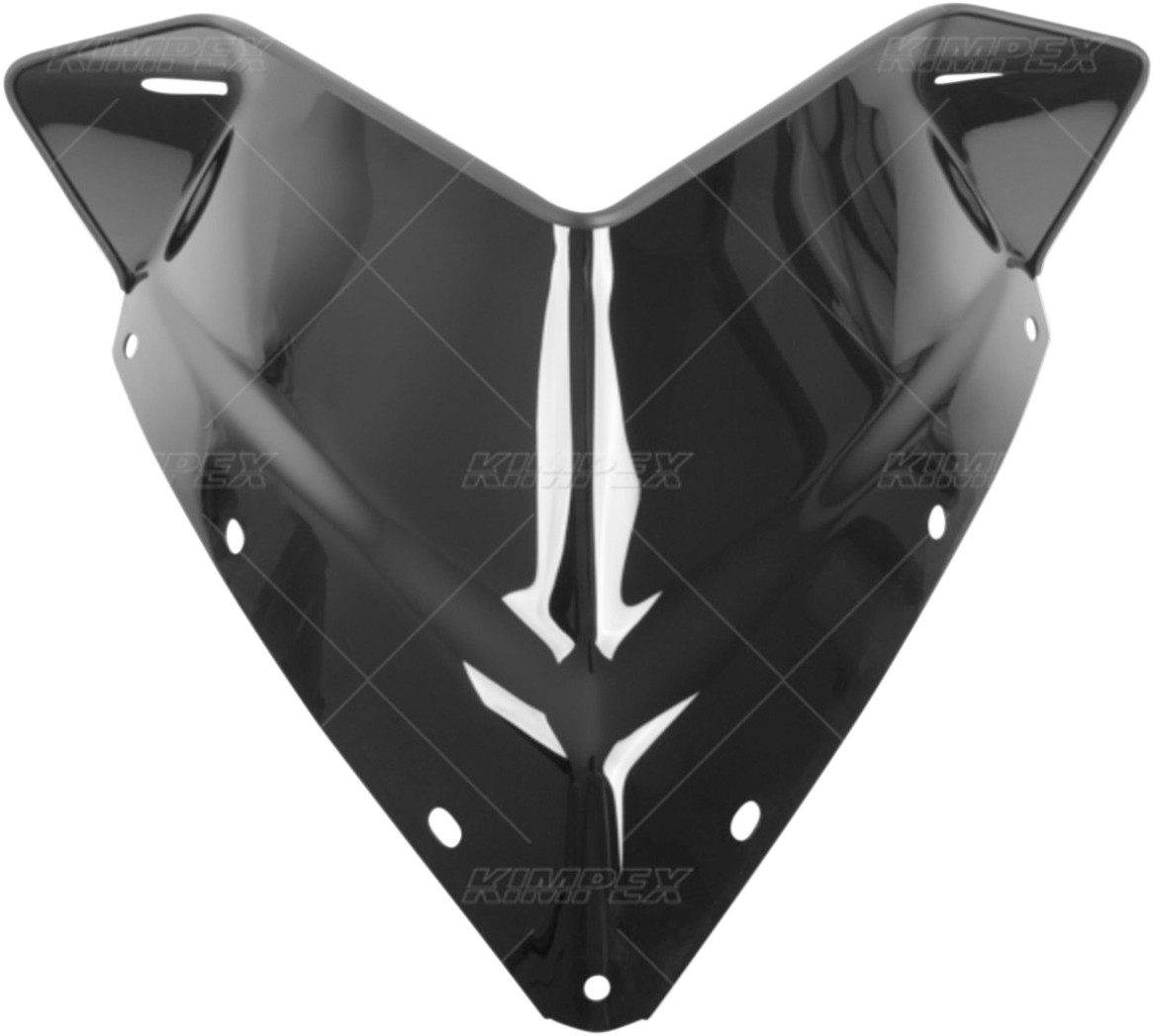 Kimpex - 280103 Windshield Black Low Polaris Rush 600 Pro-R  SwitchBack 800 Assa