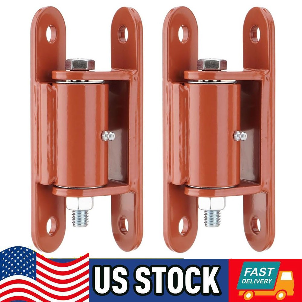 2x 7 Inch Heavy Duty Gate Hinge, Bolt onto Gate Hinge, Weldable Hinges for Gate
