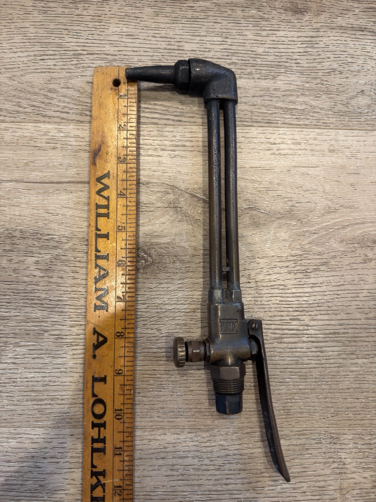 Vintage Brass PUROX Welding Cutting Torch