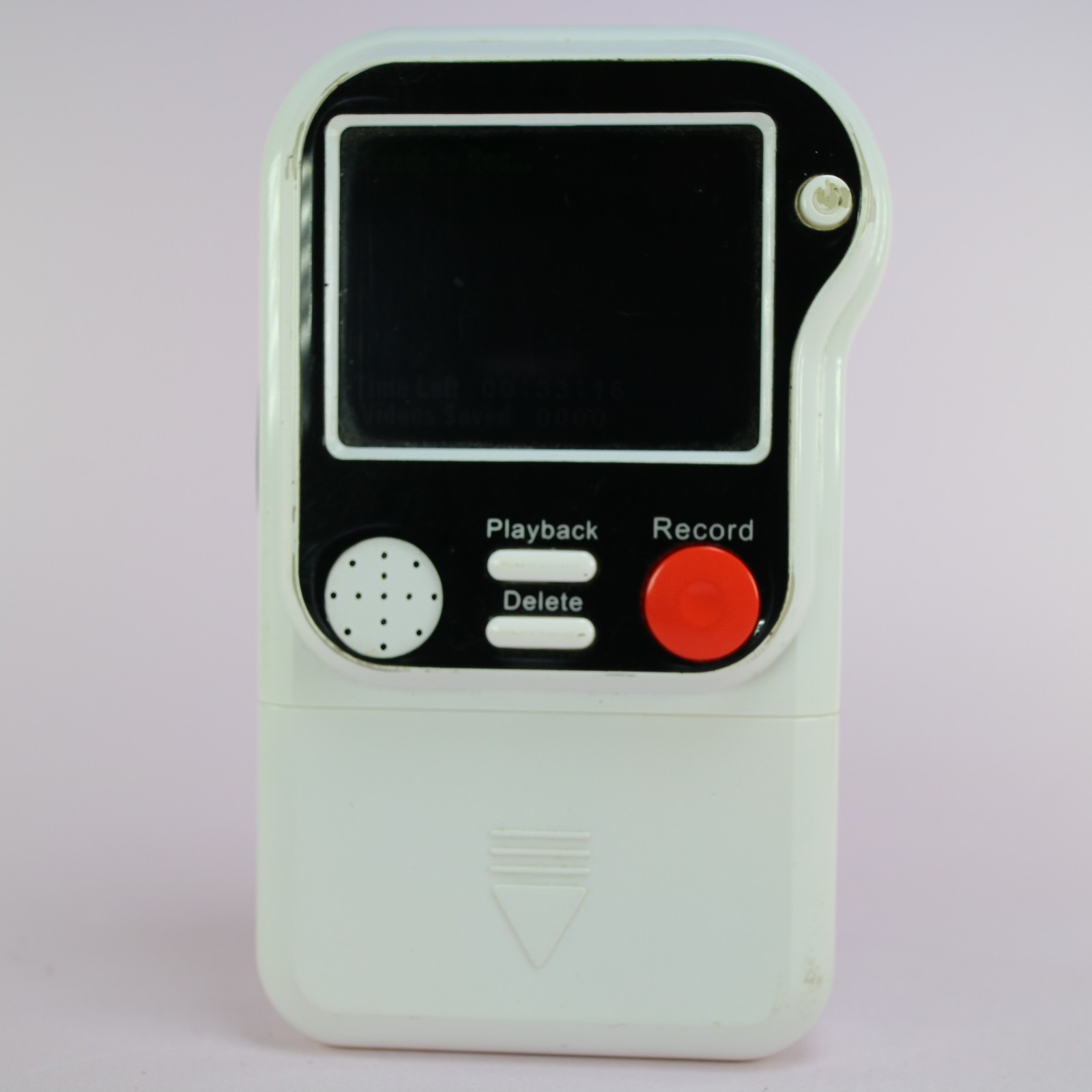 Busbi Handheld Compact Digital Video Recorder White Tested