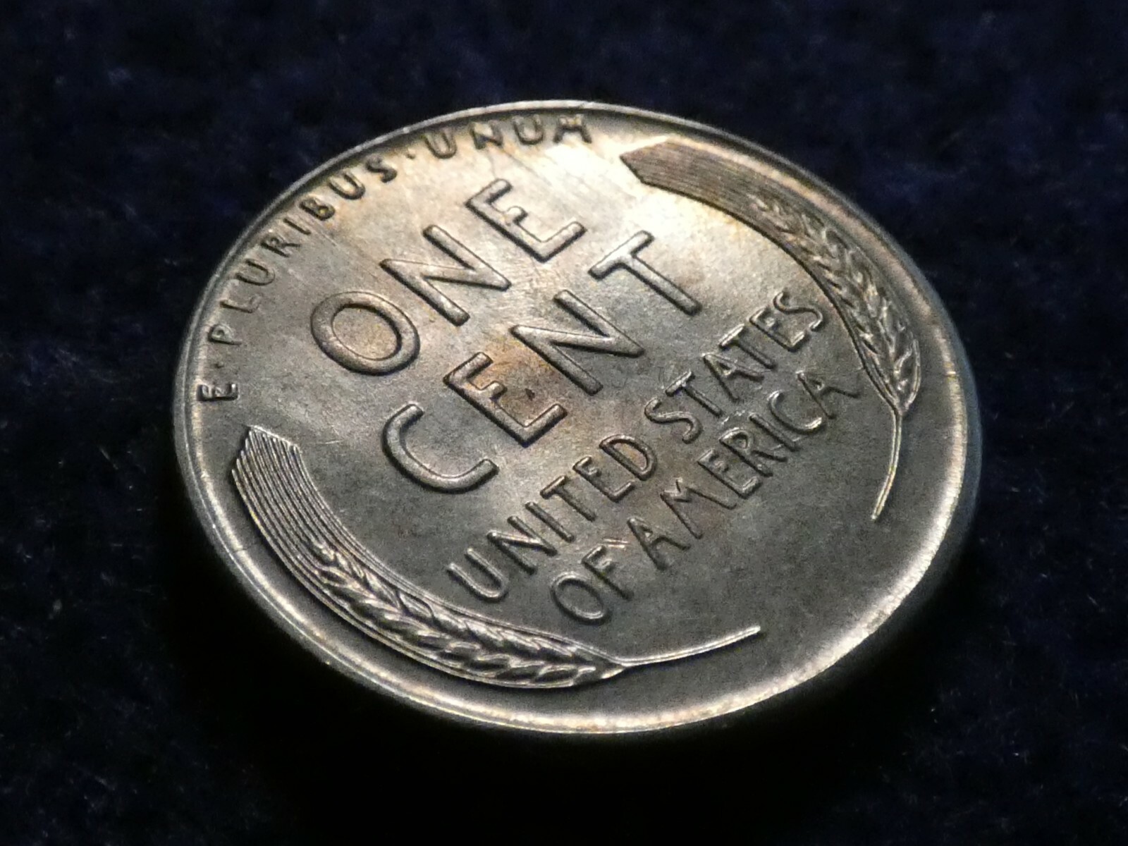 1943-S Lincoln Wheat Cent with Obverse & Reverse Die Crack Errors #848