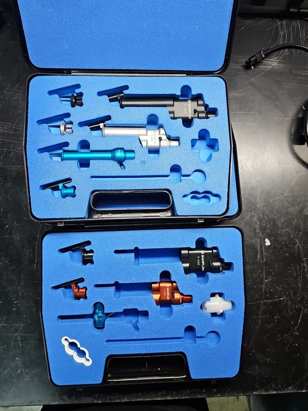 Sharplan F-125 F-200 F-260 Laser Handpiece Set Feather Touch Silk 15100