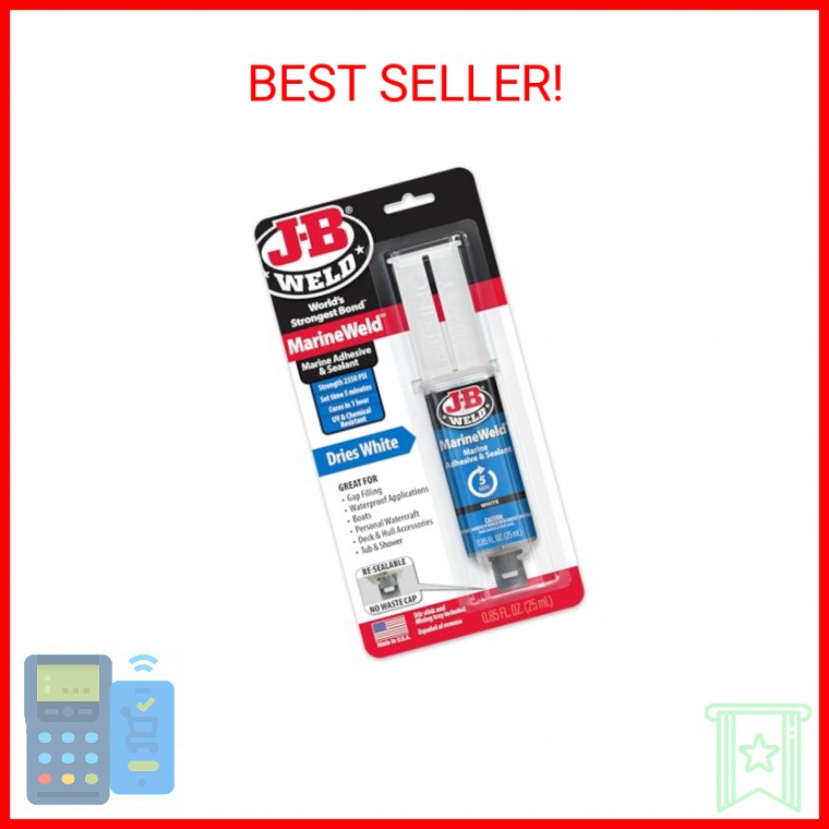 J-B Weld 50172 25 ml MarineWeld Syringe