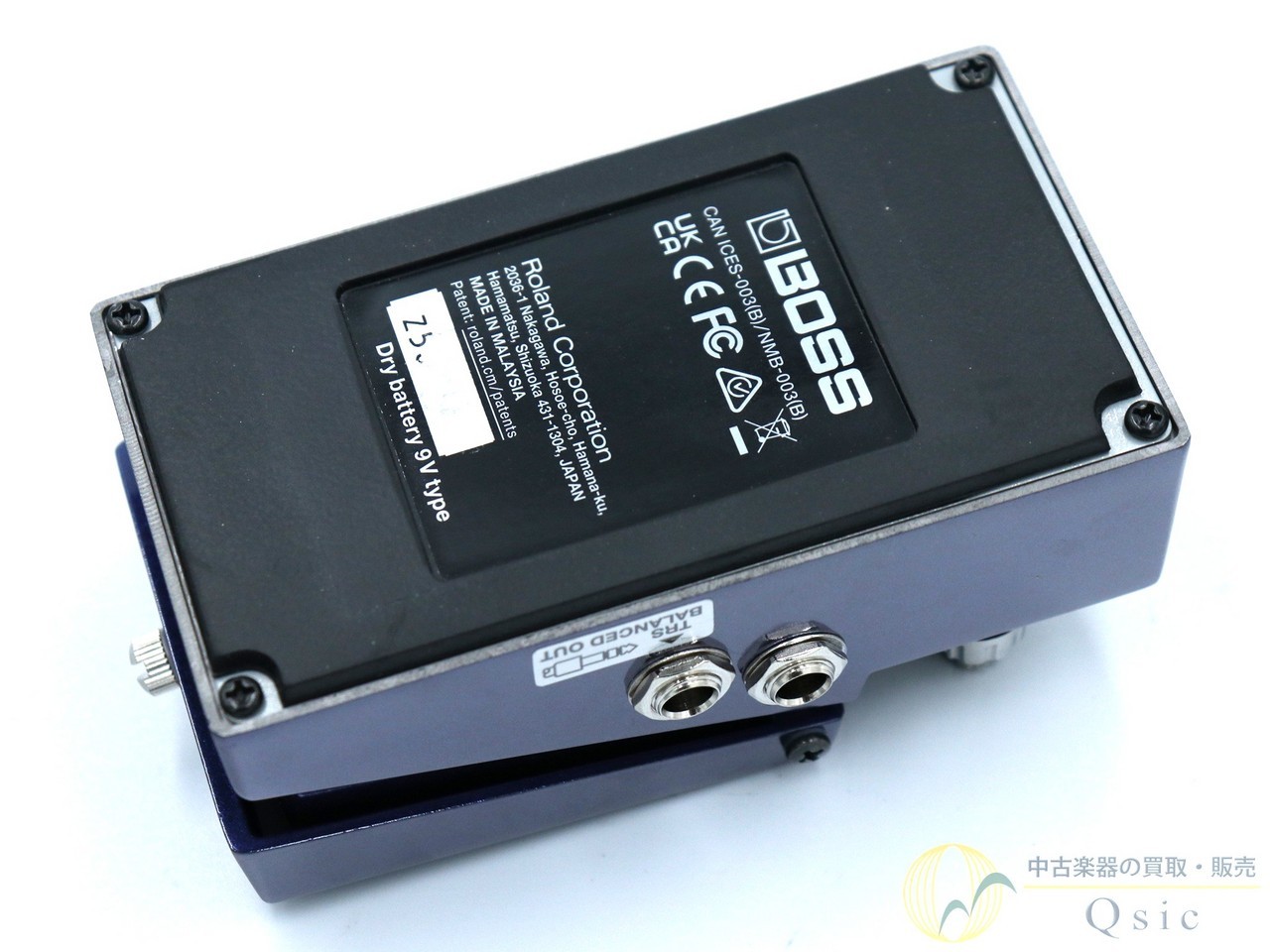BOSS BB-1X Bass Overdrive Pedal Thick Dynamic Drive Used