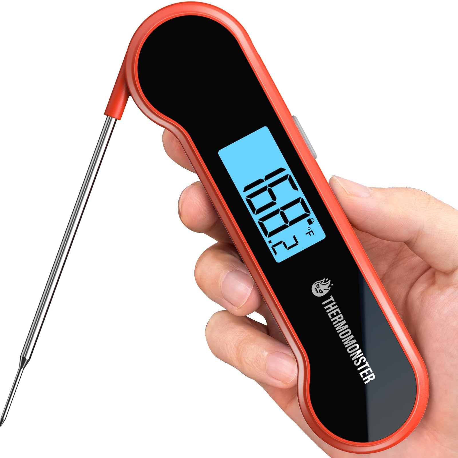0.5 Sec Instant Read Meat Thermometer Digital with ±0.5℉ Precision, Food Ther...