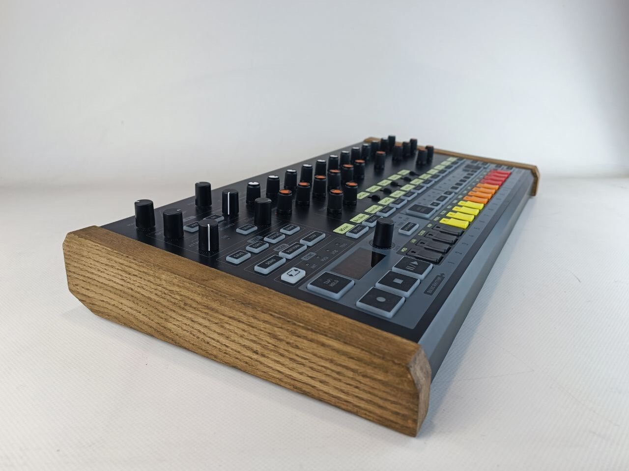 Behringer RD8 RD9 MK2 Real Oak Wood Stand Side Wooden Drum machine Panel