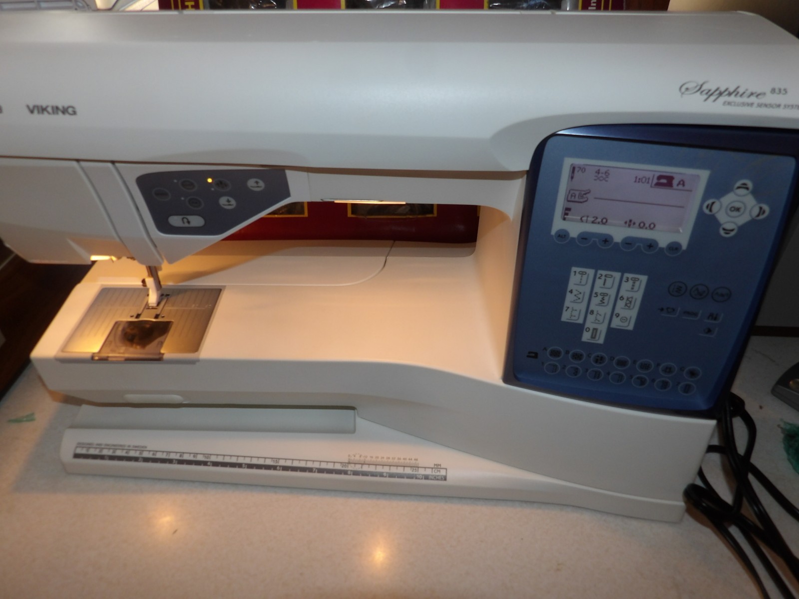 Husqvarna Viking Sapphire 835 Sewing And Quilting Machine