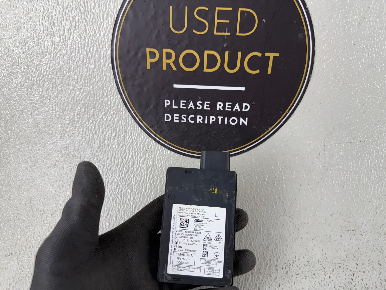 OEM | 2018 -- 2022 Honda Accord Blind Spot Module Sensor (Left/Driver)