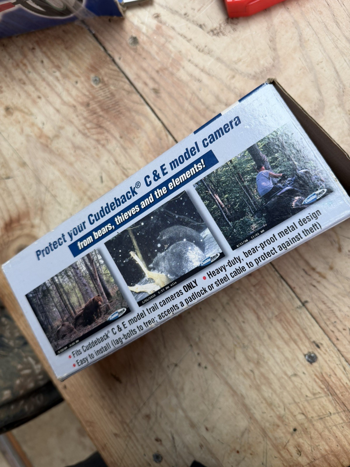 Cuddeback CuddeSafe Trail Camera Protector. For C&E models