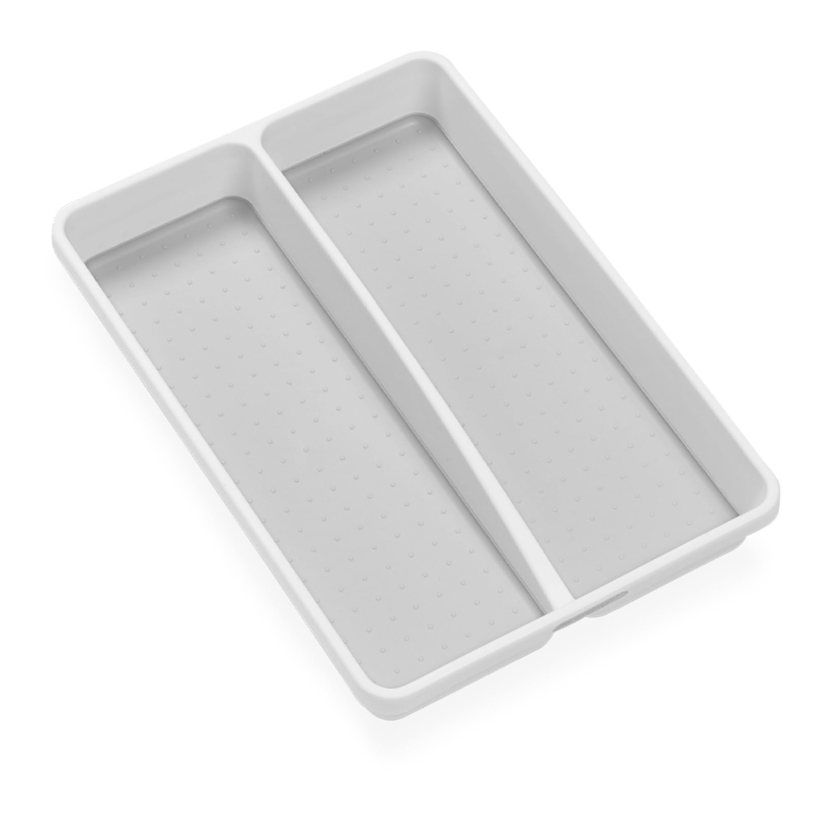 madesmart Classic Mini Utensil Tray, Soft Grip, Non-Slip Classic, White