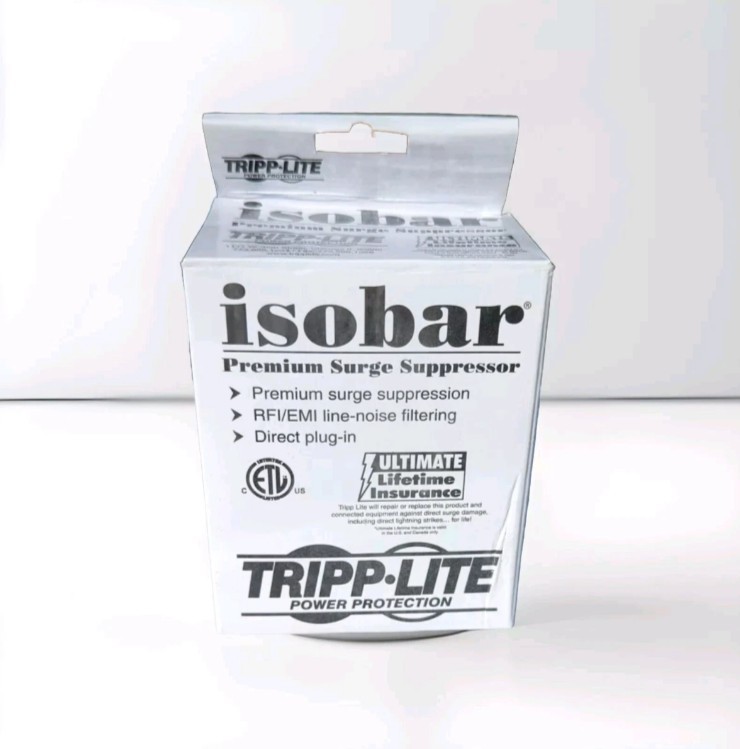 Tripp Lite Isobar Ultrablok 428 Premium Surge Suppressor RFI/EMI Noise Filtering