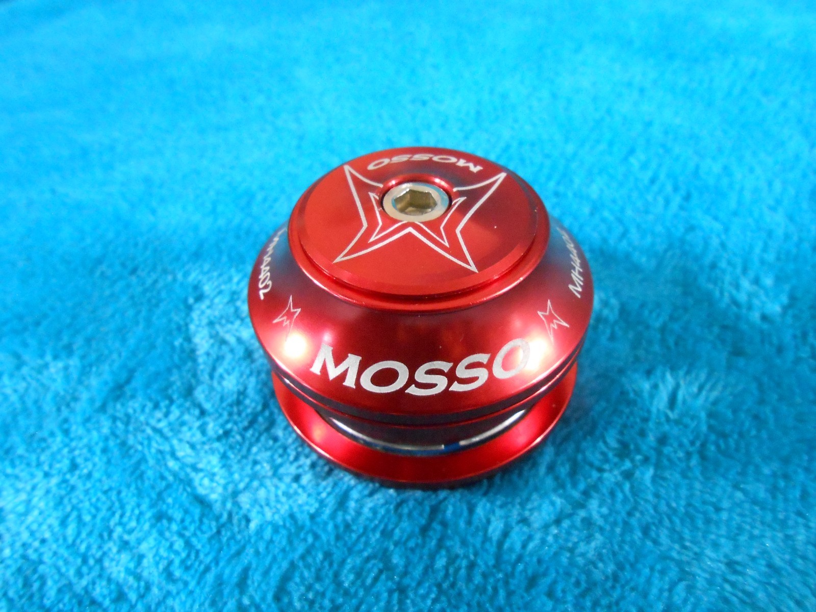 Sealed Bearing 28.6/ 44mm /30mm Headset Mountain Bike 1 1/8" (28.6mm) Red MOSSO
