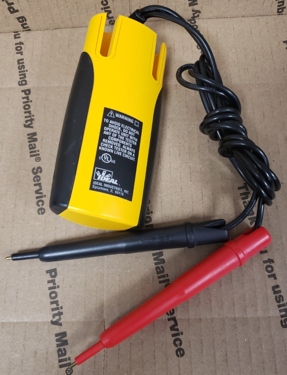 IDEAL VOL-TEST XL Voltage Tester 61-085 (TESTED)