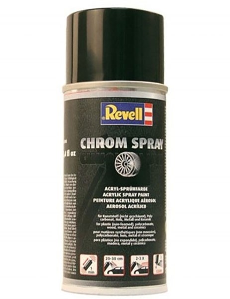 Revell 39628 Chrome Spray 150 ml Spray Paint Can