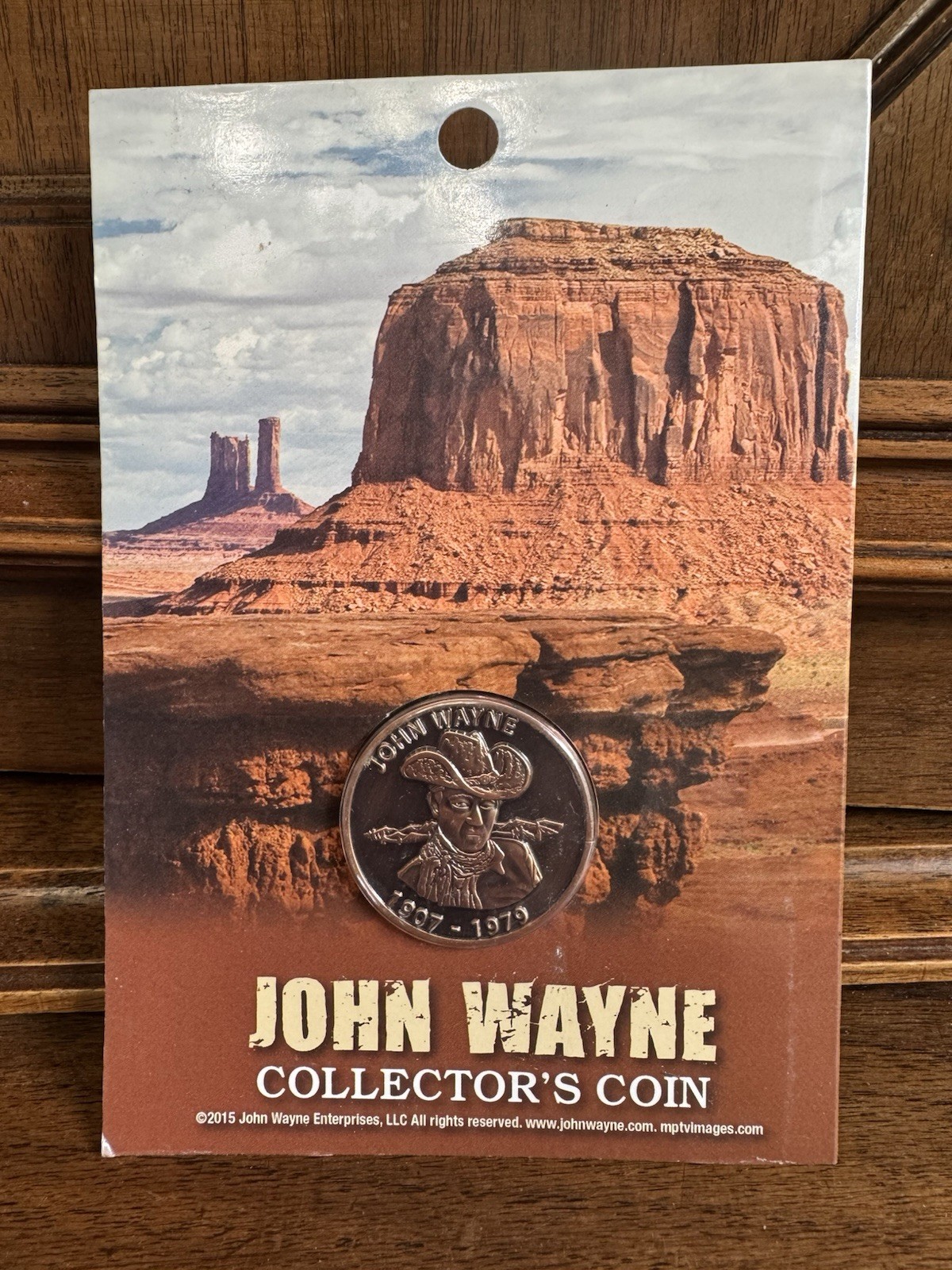 2015 John Wayne Collectors Coin