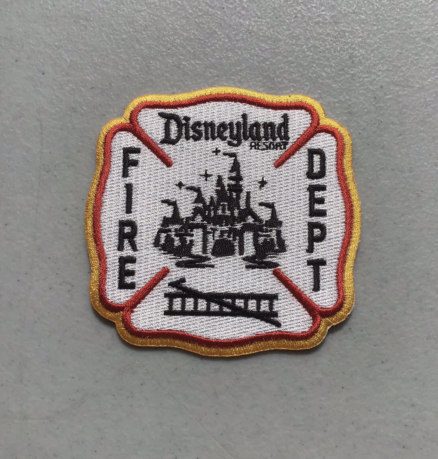 Disneyland Anaheim California Fire Department Firefighter Paramedic Patch 3.5”