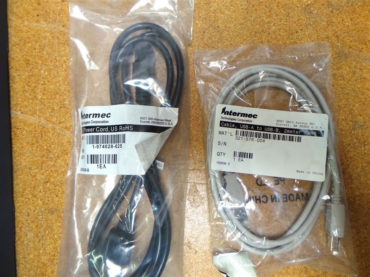 Intermec CK61 Handheld Barcode Scanner Computer Dock Batteries New