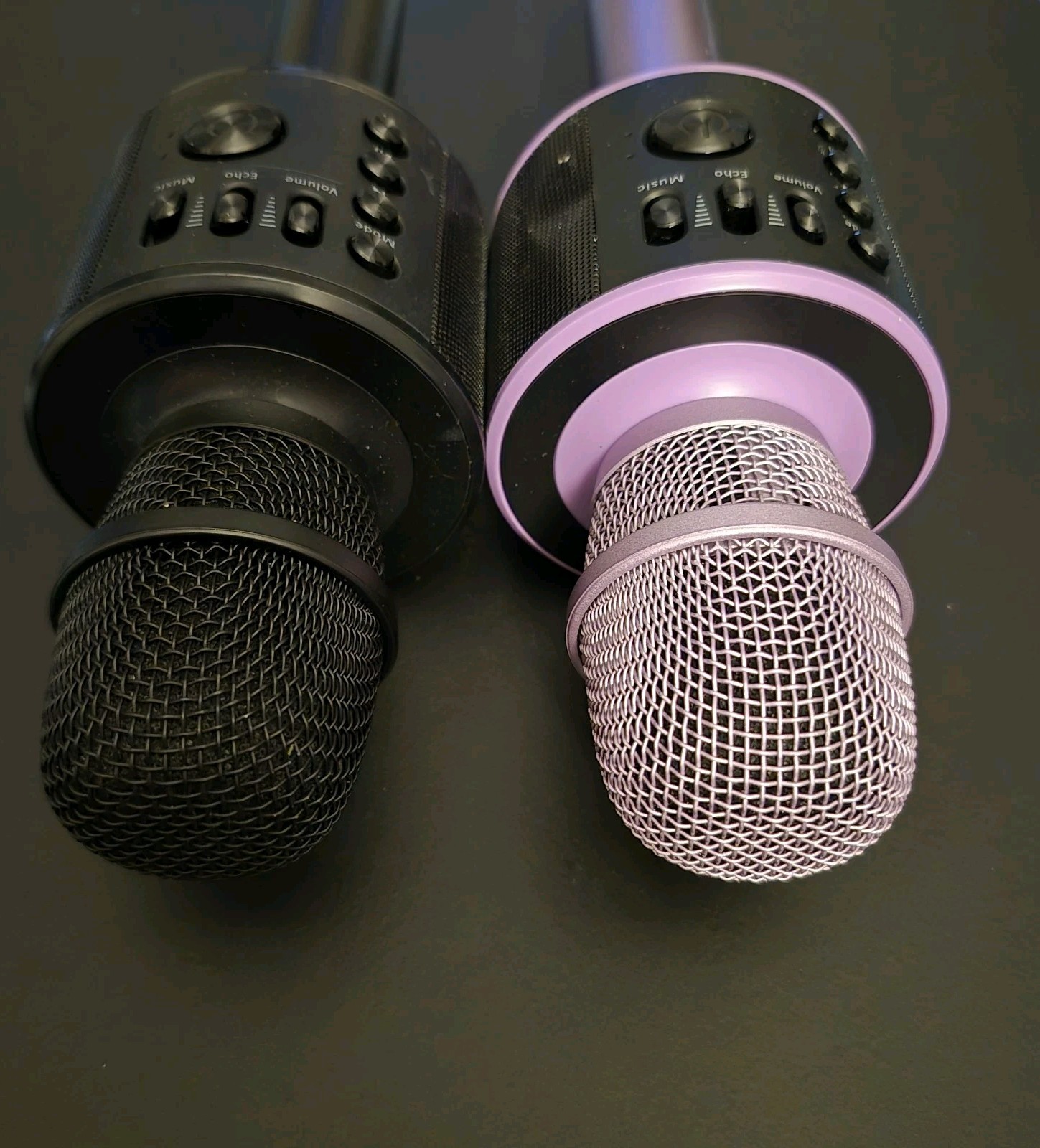 CORE Innovations Wireless Bluetooth Karaoke Microphone Purple Black Duet