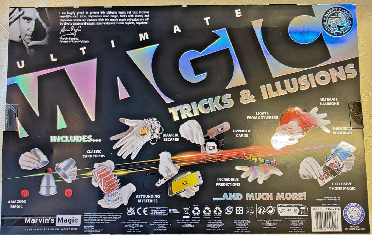 Marvin's Magic Ultimate MAGIC Set 400 Tricks & Illusions - NEW