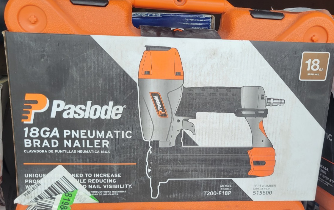 Paslode T200-F18P  18Ga Pneumatic Brad Nailer  5/8" to 2" NEW