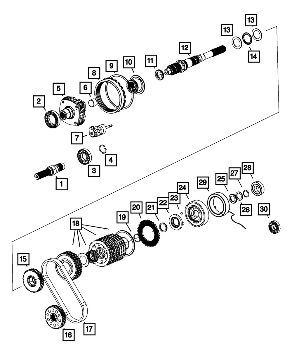 Genuine Mopar Transfer Case Sprocket 68089712AA