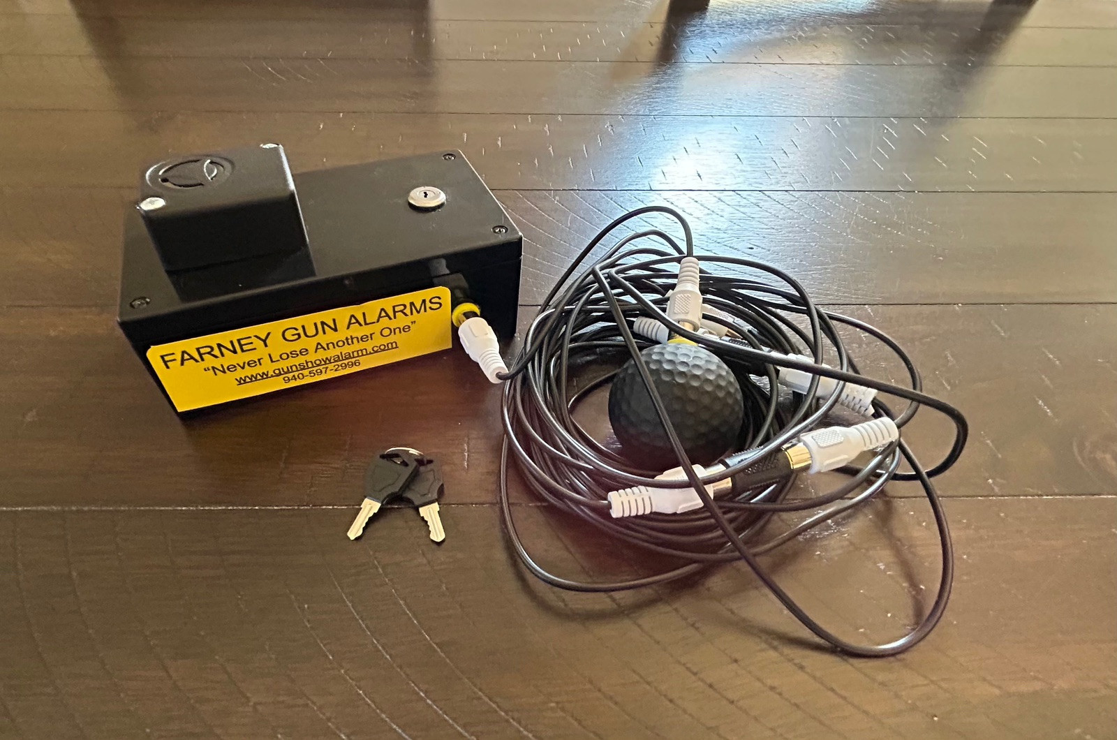 Gun Show Table Alarm