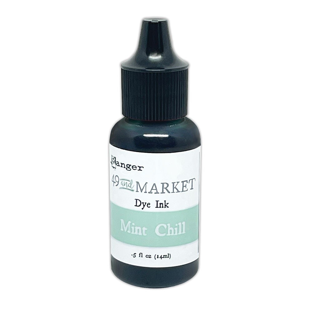 49 And Market Dye Ink Reinkers 0.5oz-Mint Chill - 3 Pack