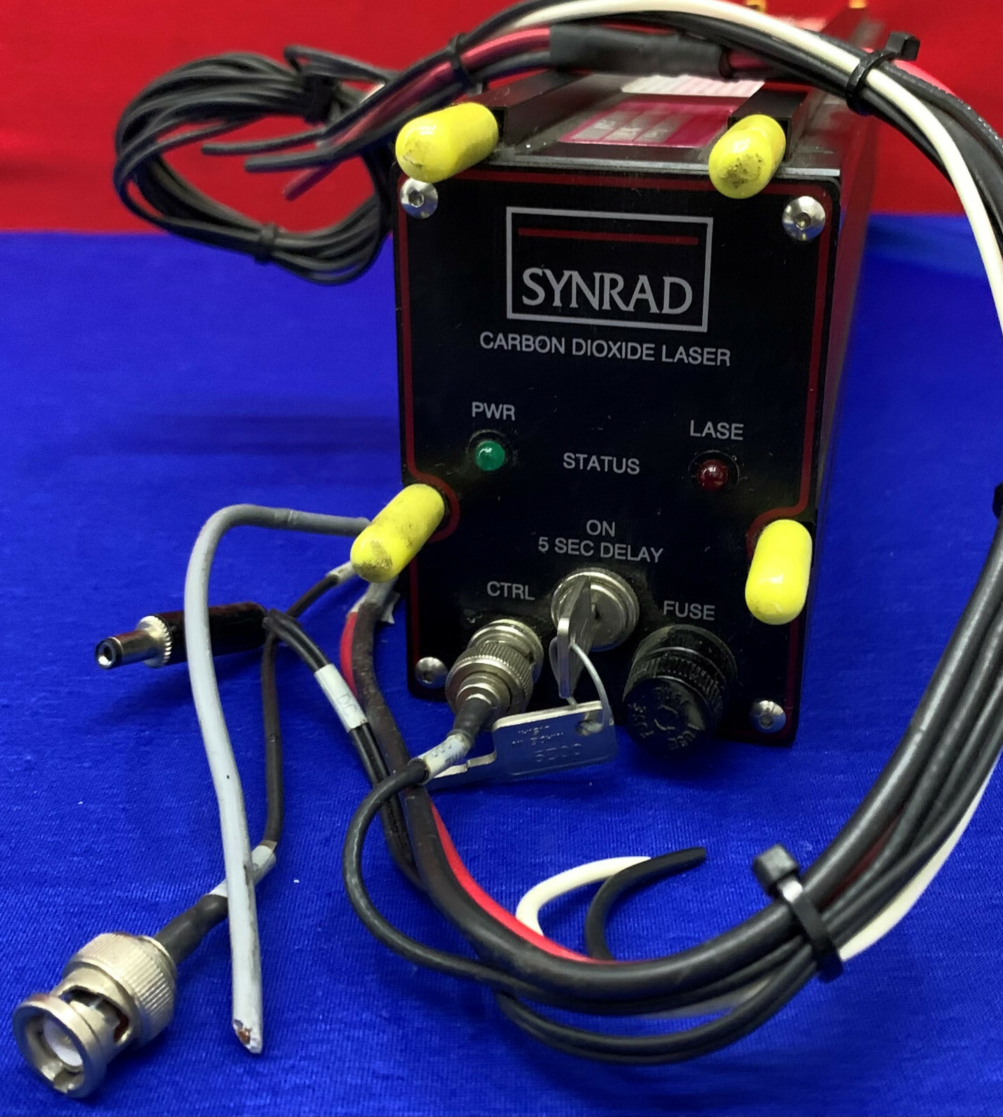 Synrad H 48-1-28W 4670 Gas Laser 30VAC 10.6 m (common) or 9.3 m  PARTS /REPAIR