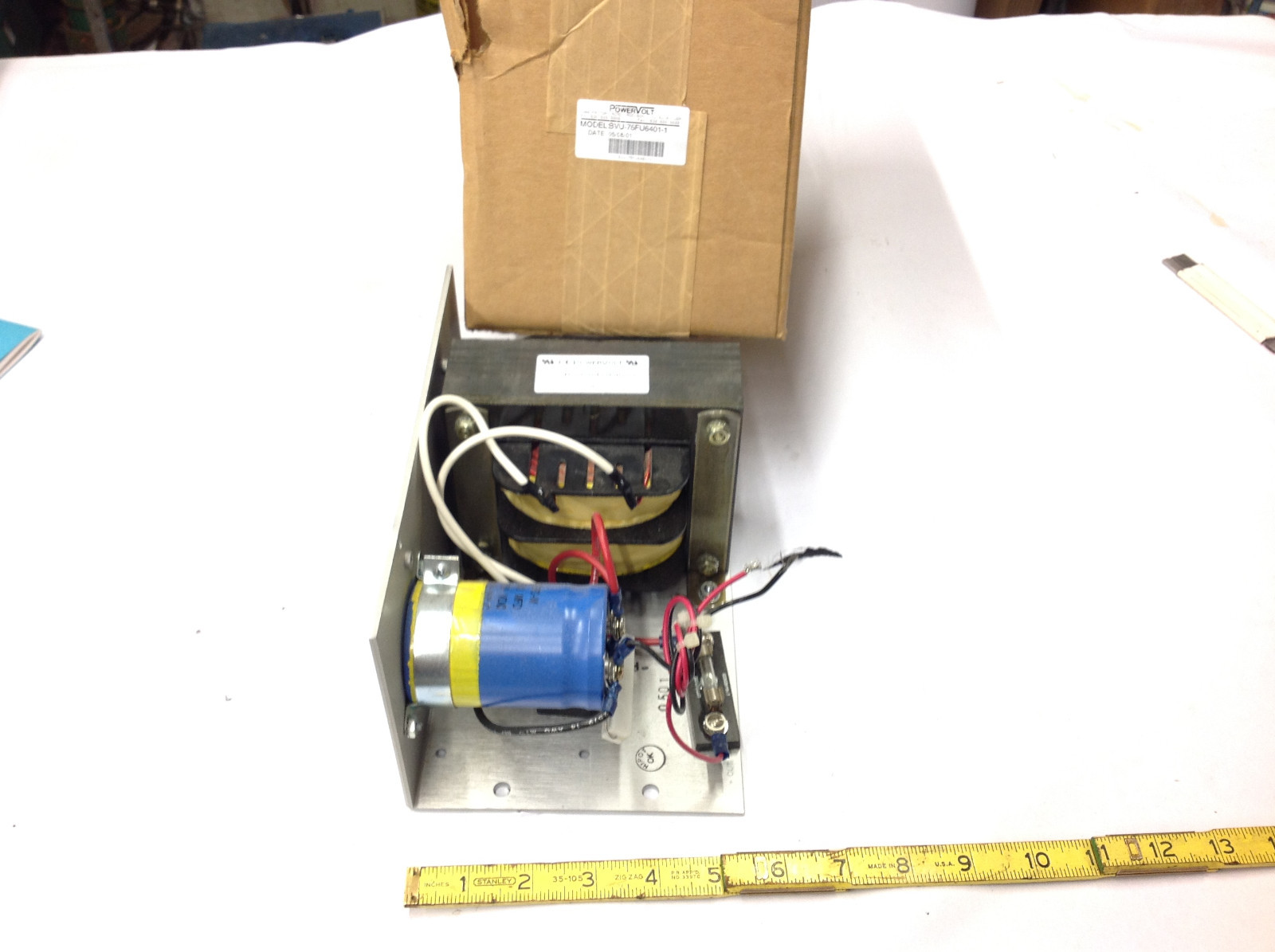 PowerVolt BVU75FU6401-1 Stepper Motor Power Supply 120VAC 62VDC@5A. NEW SURPLUS
