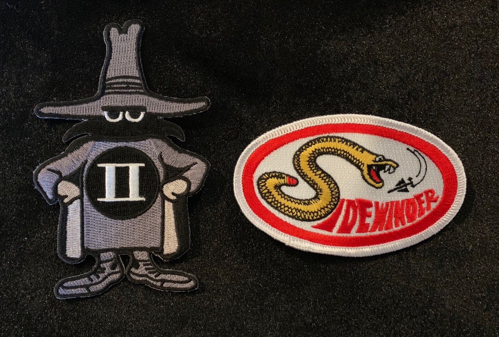 USAF USN USMC  F-4 Phantom II and  AIM-9 Sidewinder Patches US seller