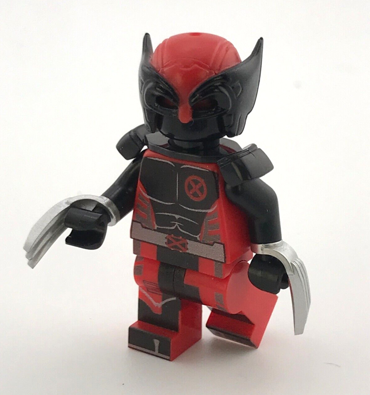 Deadpool Wolverine Lego X-Men Marvel Superhero Custom Printed on official parts