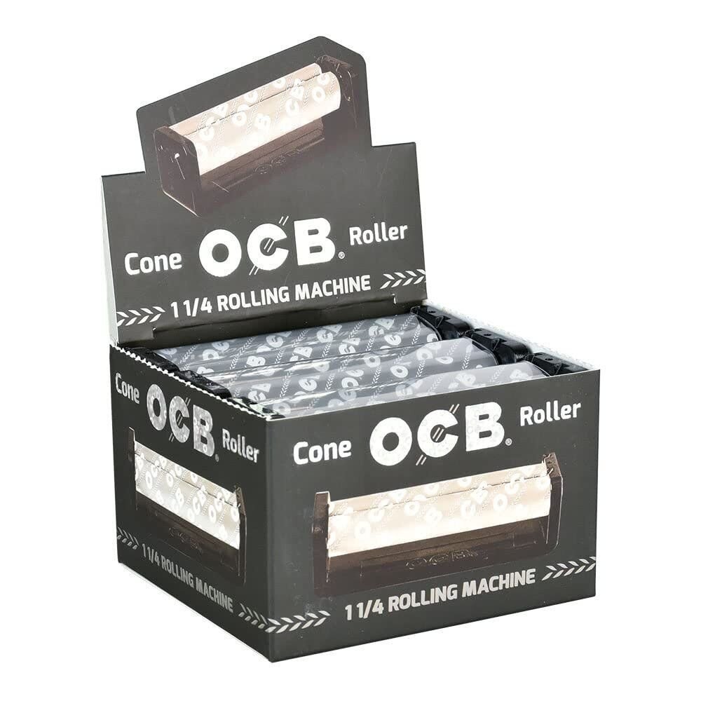 6pc Display - OCB Classic Cone Roller Machine - 1 1/4"