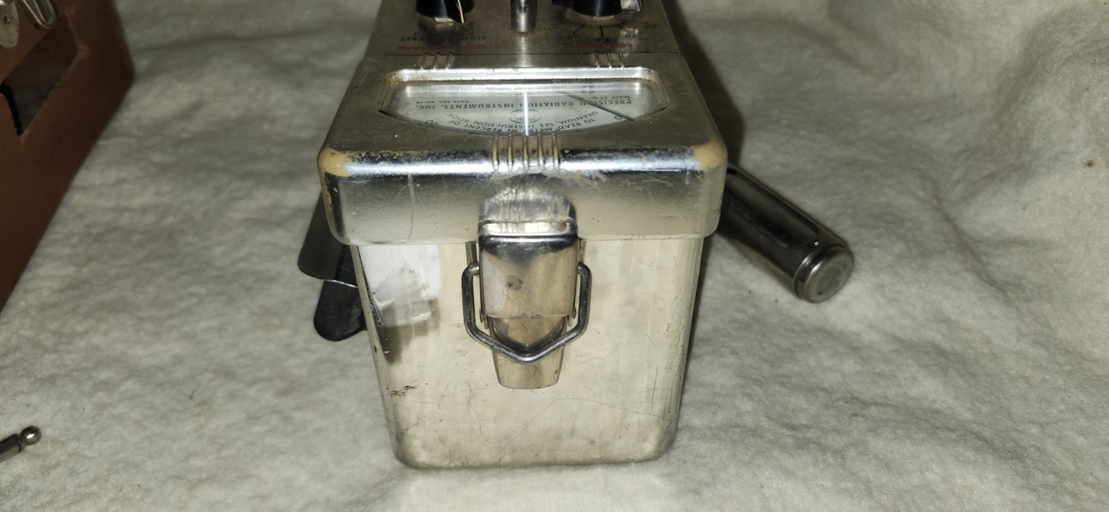 GEIGER COUNTER Model 107C Precision Radiation Instruments Original Case Military