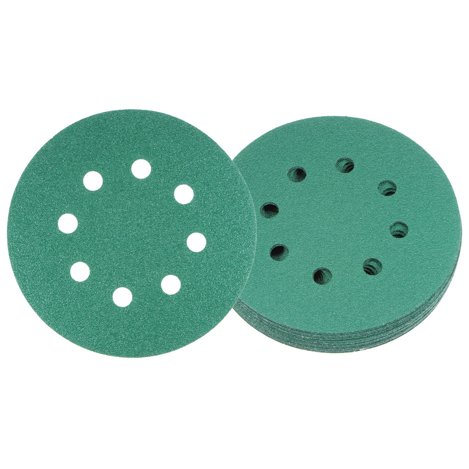 15pcs Sanding Discs 5 Inch 8-Hole 100 Grit Hook & Loop Discs