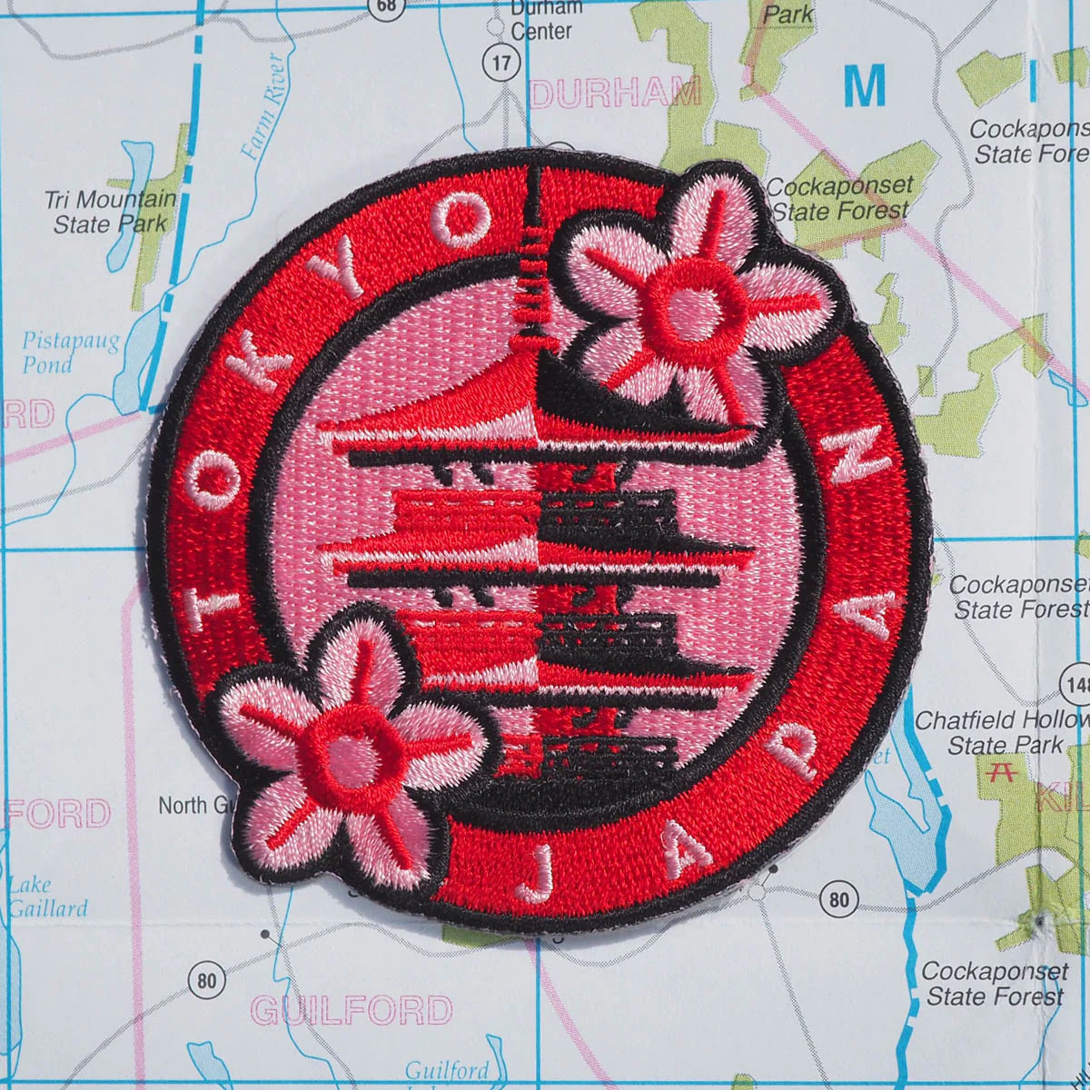 Tokyo Iron on Travel Patch - Great Souvenir or Gift for travellers