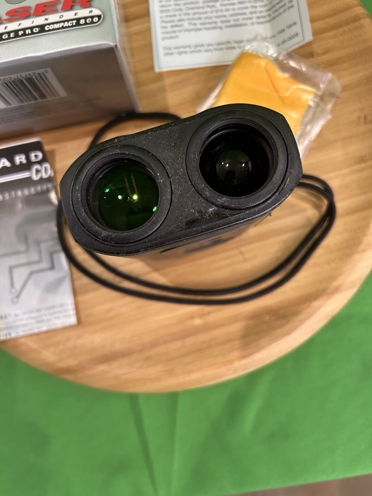 BUSHNELL Yardage Pro 800 LASER RANGEFINDER Tested Good