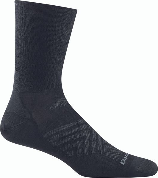 Darn Tough 1035 Black Men's Run Micro Crew Ultra-Lightweight Running Sock socks