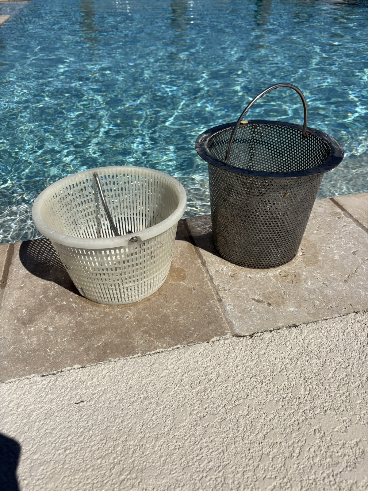 Extremely Heavy Duty!! Stainless Steel Pool Skimmer Basket
