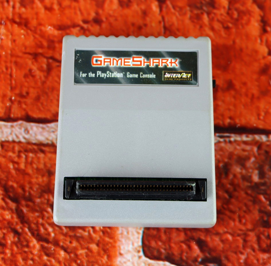 InterAct GameShark Video Game Enhancer For Sony PlayStation 1 PS1 Adapter