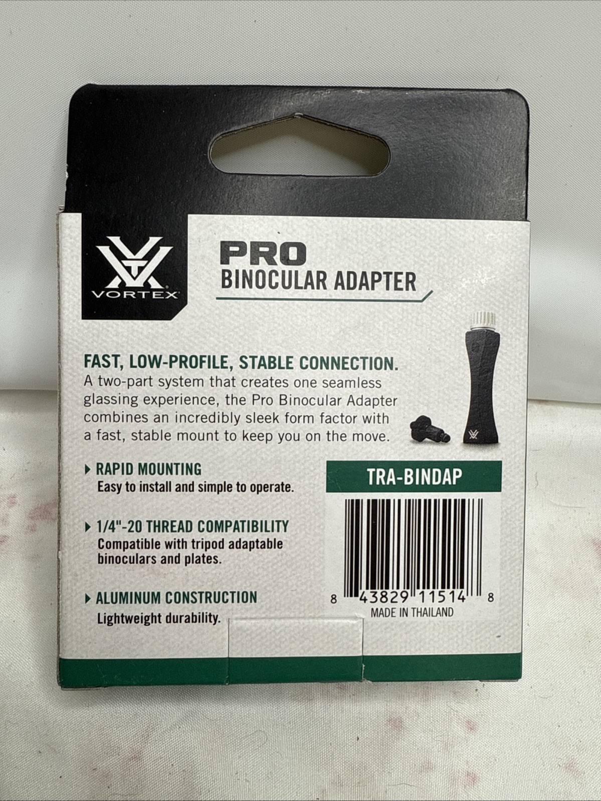 Vortex Optics Pro Binocular Adapter / Brand New / Ships Fast!