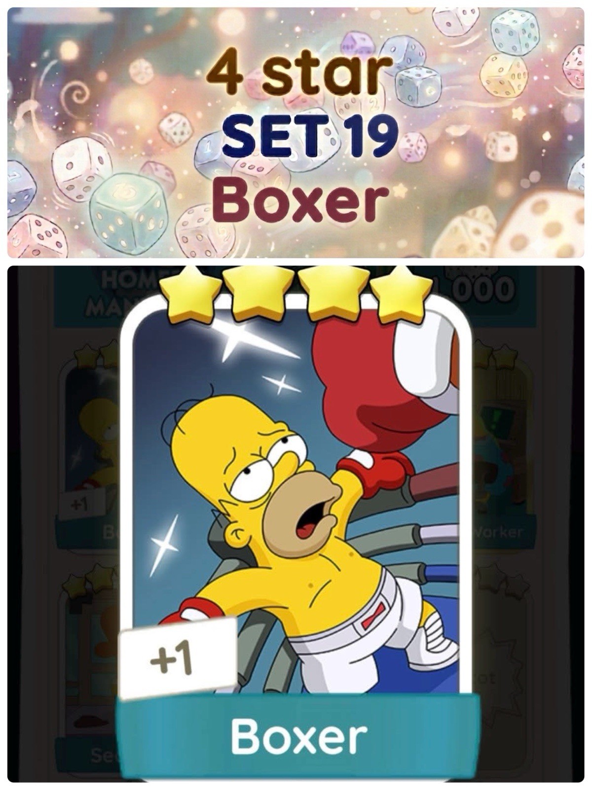 Boxer - 4 Star - Set 19 Monopoly go