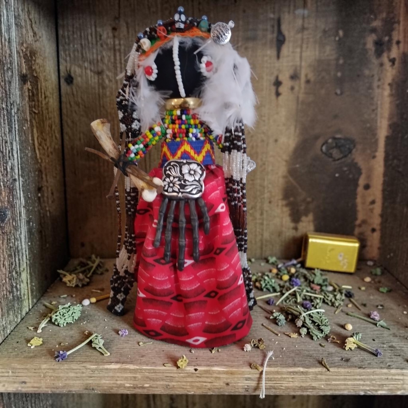 Active African Voodoo Doll..... No USA Tariffs To Pay