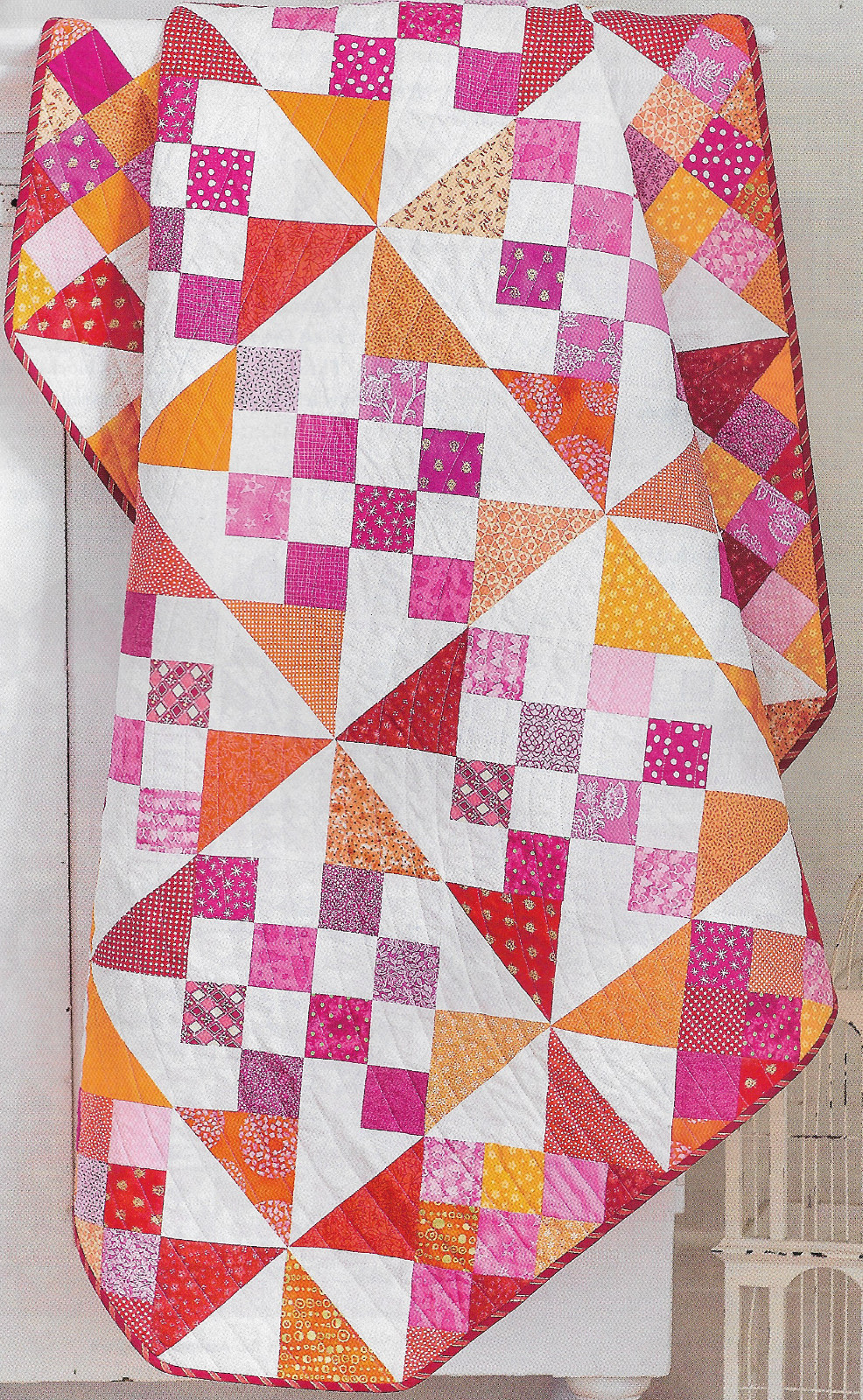 Solstice Quilt quilting pattern instructions (3 sizes)
