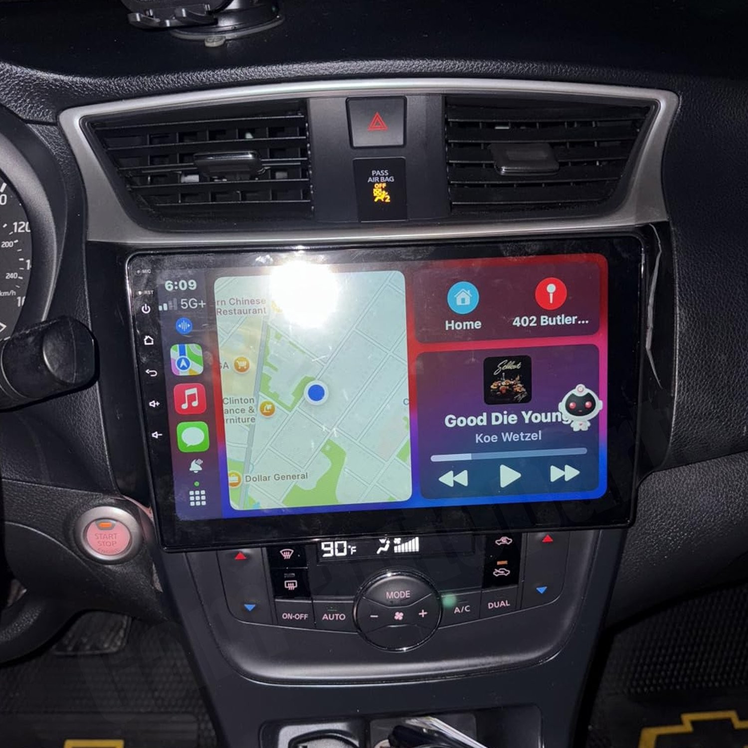 For Nissan Sentra Sylphy 2012-2018 Android 13 Car Stereo Radio GPS WIFI CarPlay