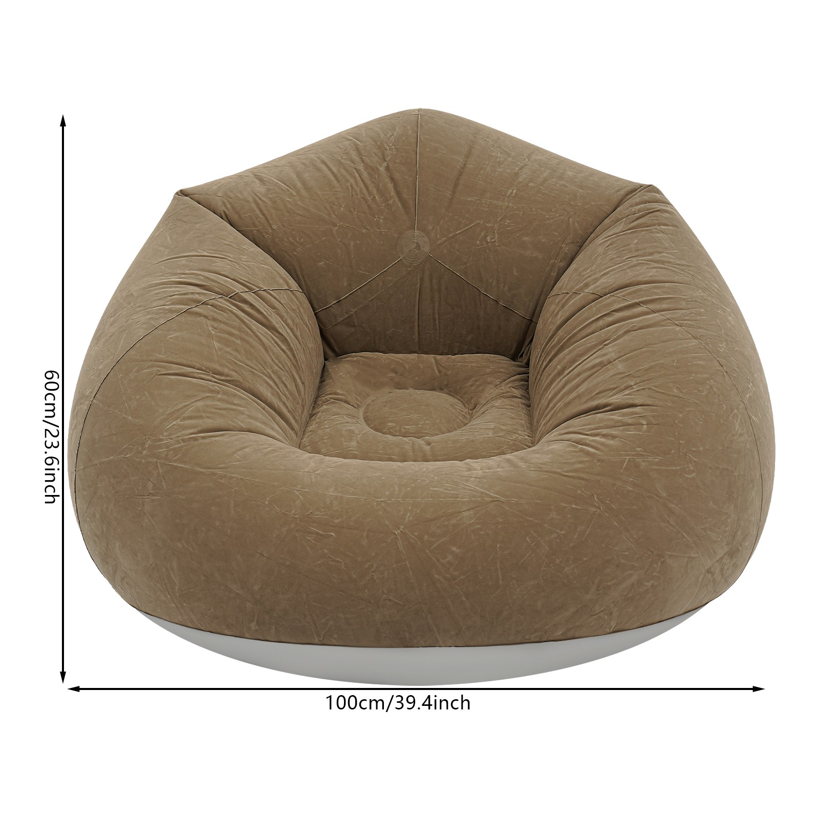 Free Standing Inflatable Sofa Portable Inflatable Couch 6 Pcs Inflatable Chairs