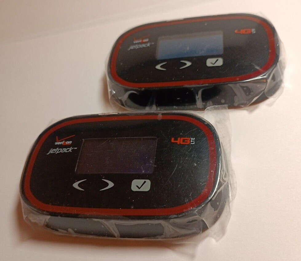 Lot of 2 Verizon Jetpack 4G LTE Mobile Hotspot MiFi 5510L                   /321