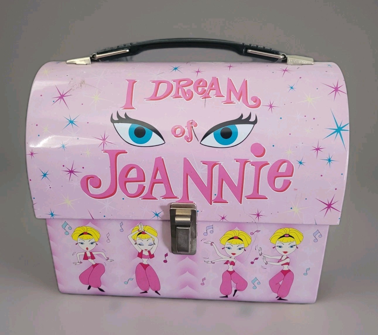 Vintage Vandor Collectible I DREAM of JEANNIE Domed Metal Lunchbox. Rare! EUC!